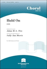 Hold On SAB choral sheet music cover